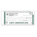 Embassy High Security Gift Certificate